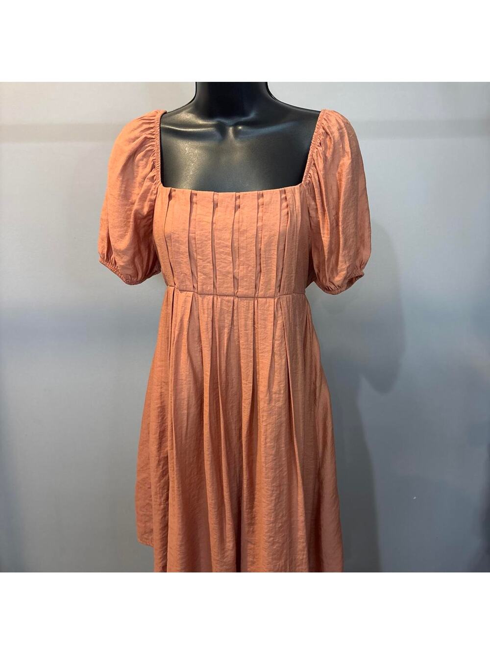Blu Pepper Apricot Mini Dress